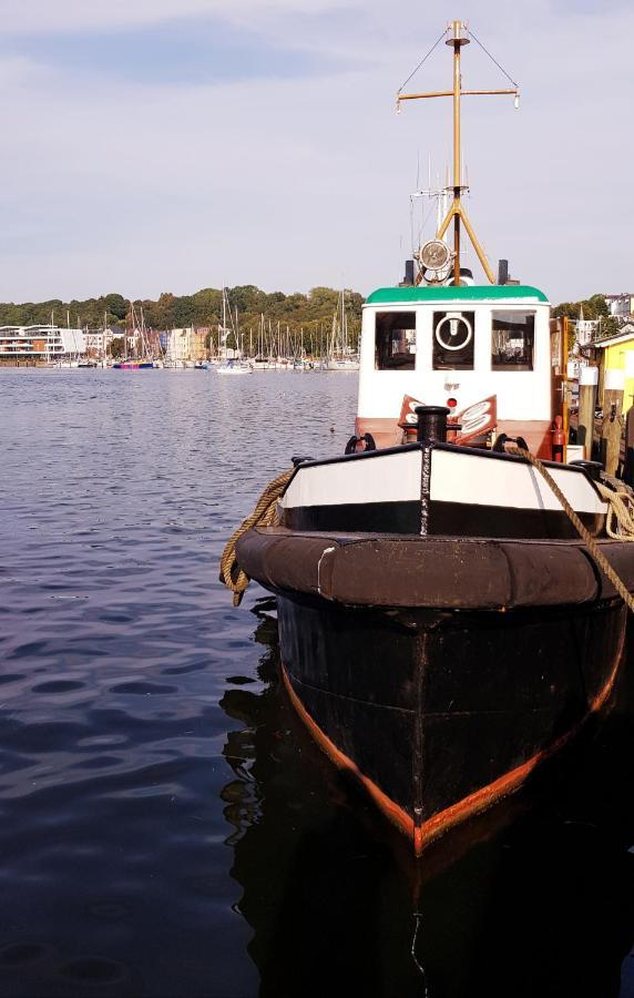 Admiralskoje Direkt Am Hafen Lägenhet Flensburg Exteriör bild